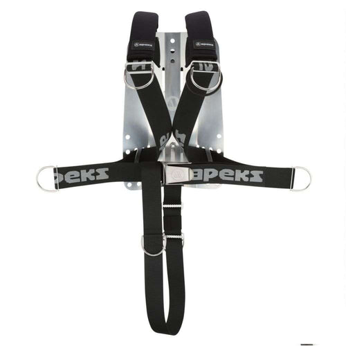 HARNAIS À SANGLES DELUXE - Accessoire Gilet de Plongée avec plaque acier inoxydable HARNAIS À SANGLES DELUXE - Accessoire Gilet de Plongée avec plaque acier inoxydable