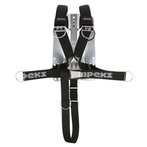 HARNAIS À SANGLES DELUXE - Accessoire Gilet de Plongée avec plaque aluminium HARNAIS À SANGLES DELUXE - Accessoire Gilet de Plongée avec plaque aluminium